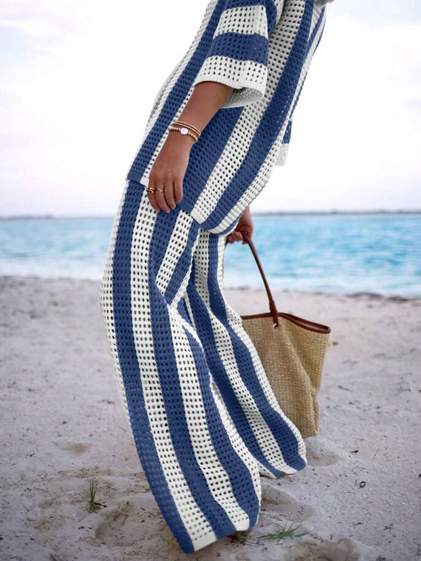 Mira – Striped Knit Set