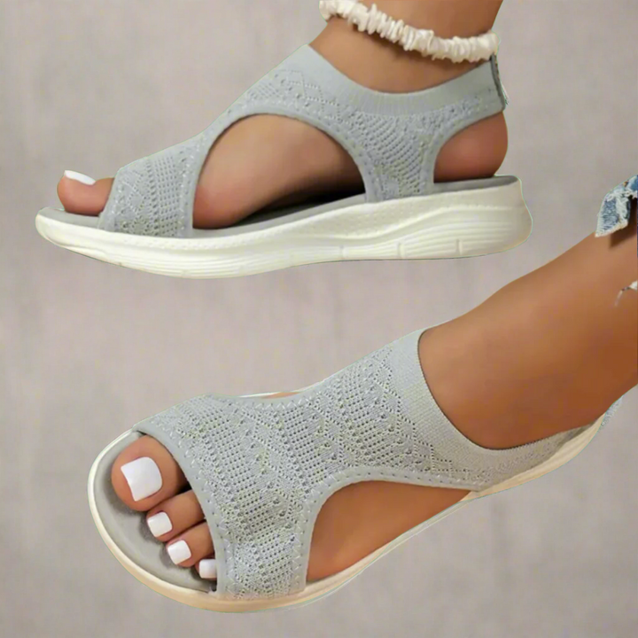 Amelie | Sandali wedge fatti a mano in materiale premium