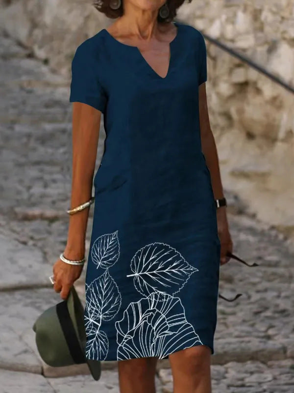 Josette™ | Elegantes Kleid mit V-Ausschnitt