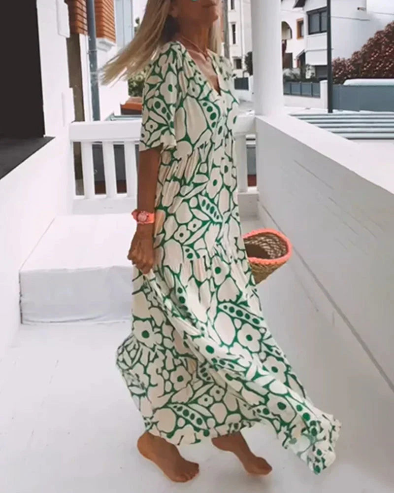 Christine | Leichte und fließende Sommerrobe