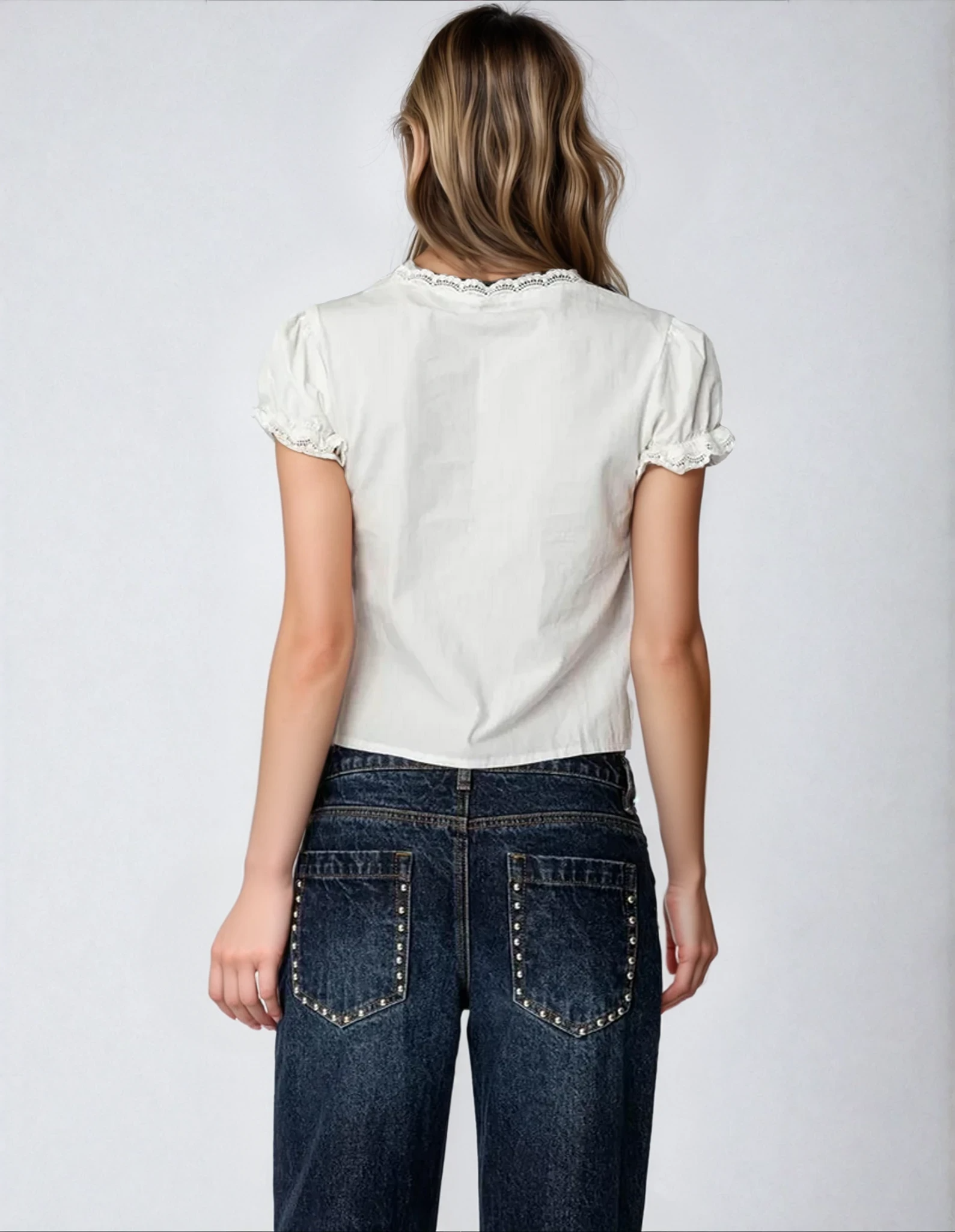 Elena - Lace Top