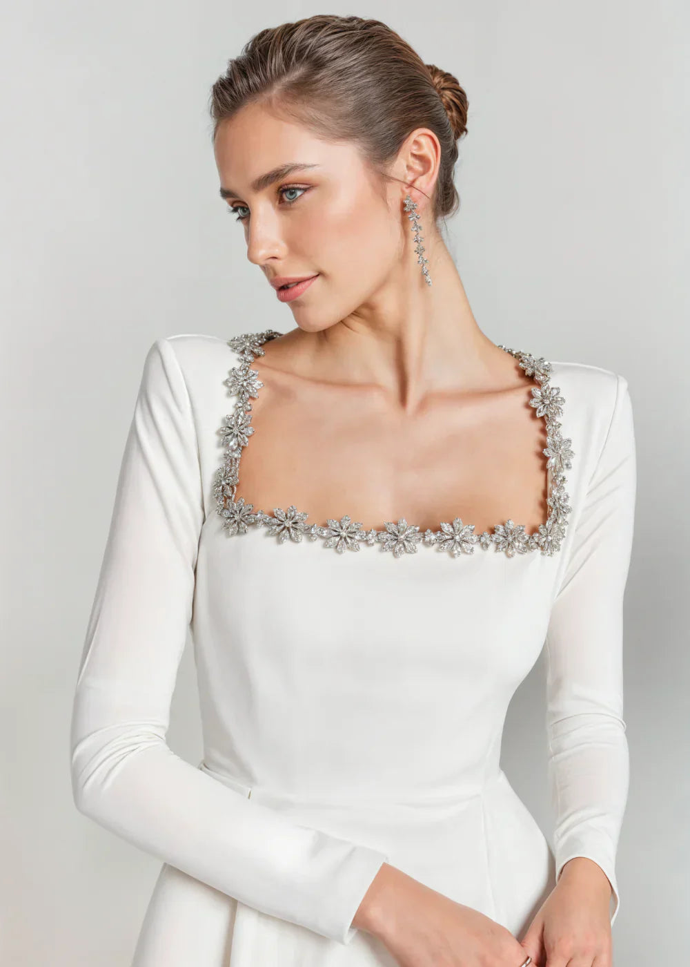 NOMI™ | Abito Mini in Velluto