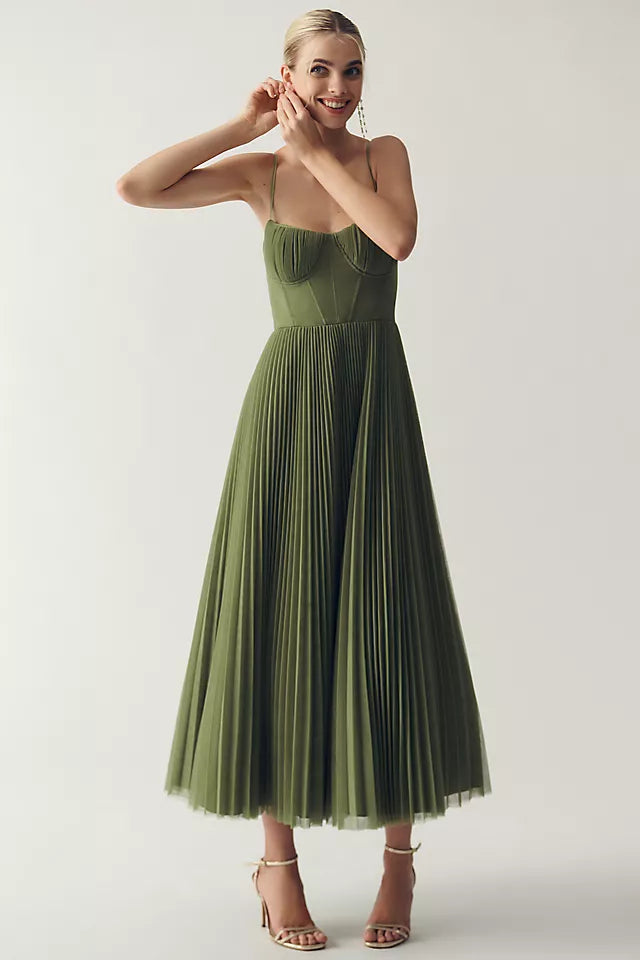 Claire - Plissiertes Tüllkleid