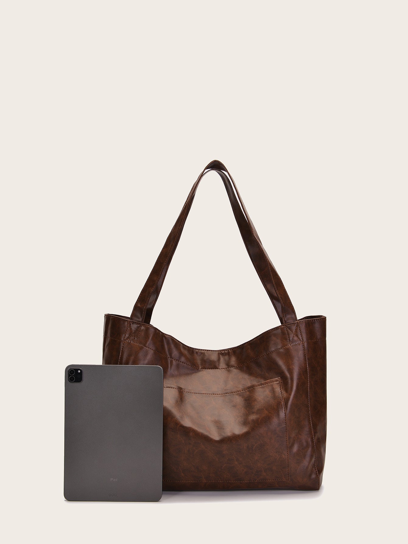 Aurelia – Nero Vintage Leather Tote Bag