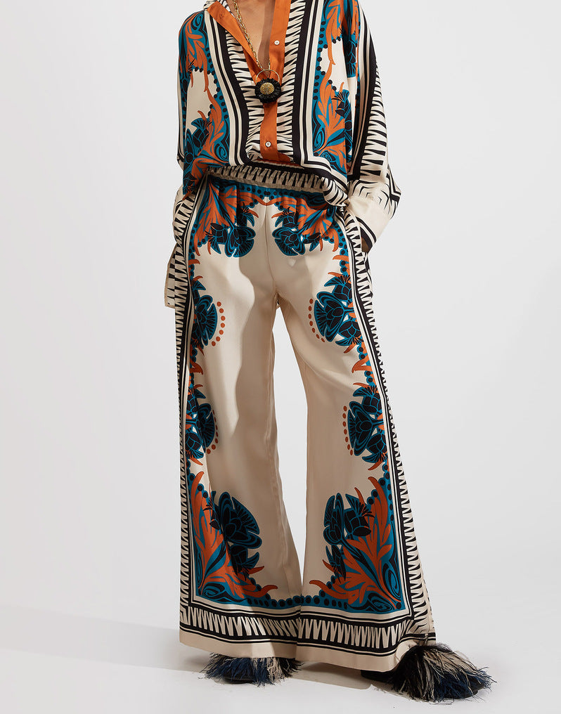 Lucia - Stand-Up Collar Two-Piece Set