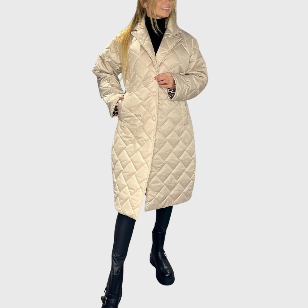 Cappotto reversibile trapuntato