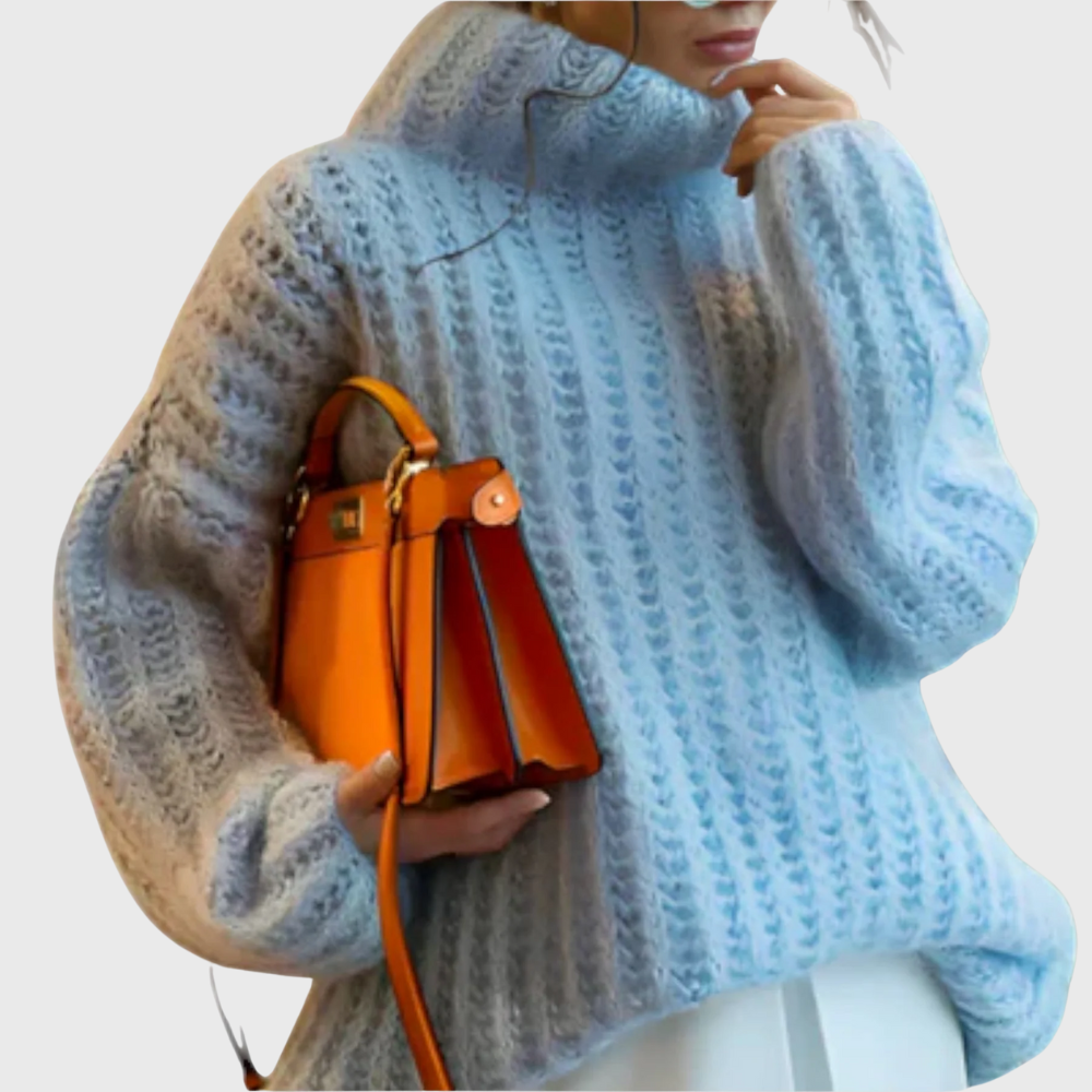 Paulina - Pullover donna con cappuccio a maniche lunghe