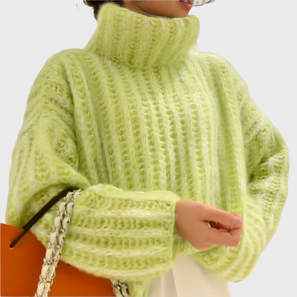 Paulina - Pullover donna con cappuccio a maniche lunghe