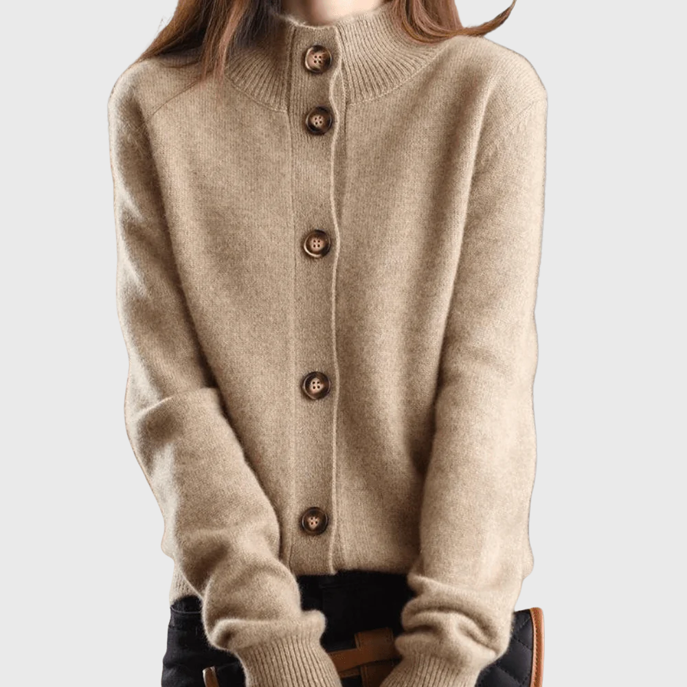 Annie™ | Gilet in Cashmere Lavorato a Maglia