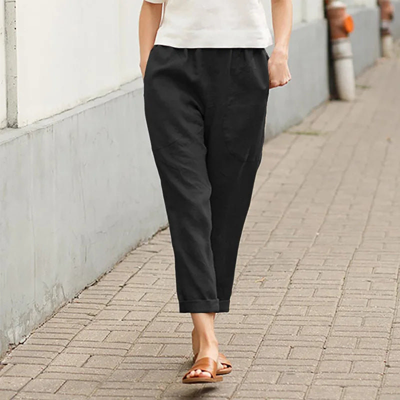 Crissa™ - Lockere Hosen mit Taschen