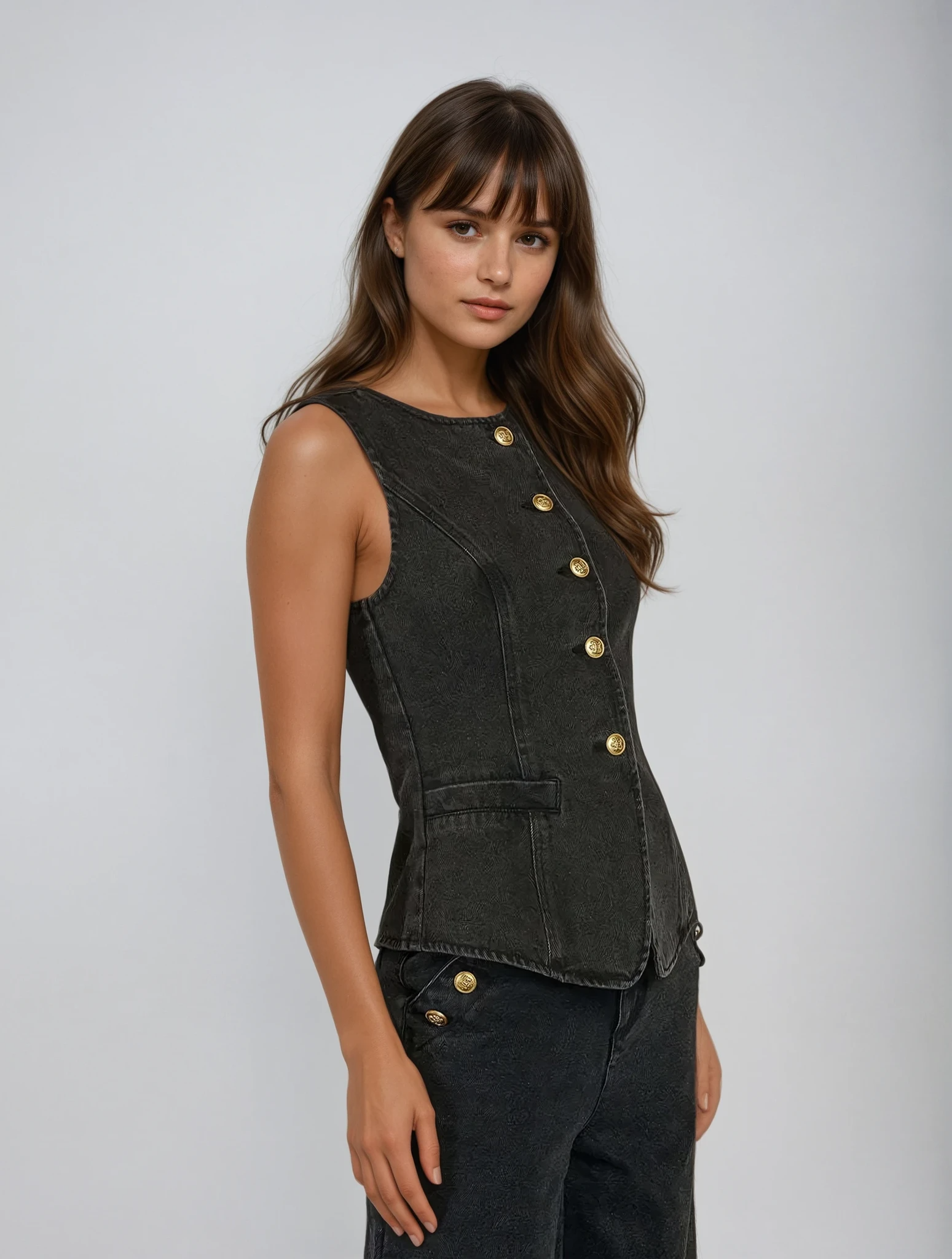 Gianna - Denim Elegance Set