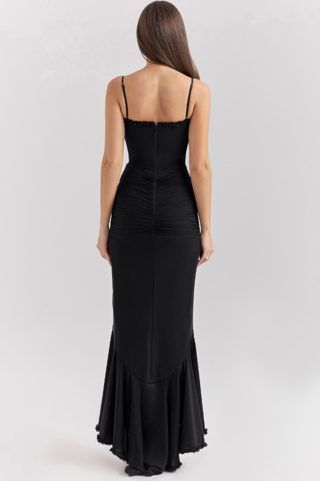 FLAVIA – Ruffle Maxi Dress