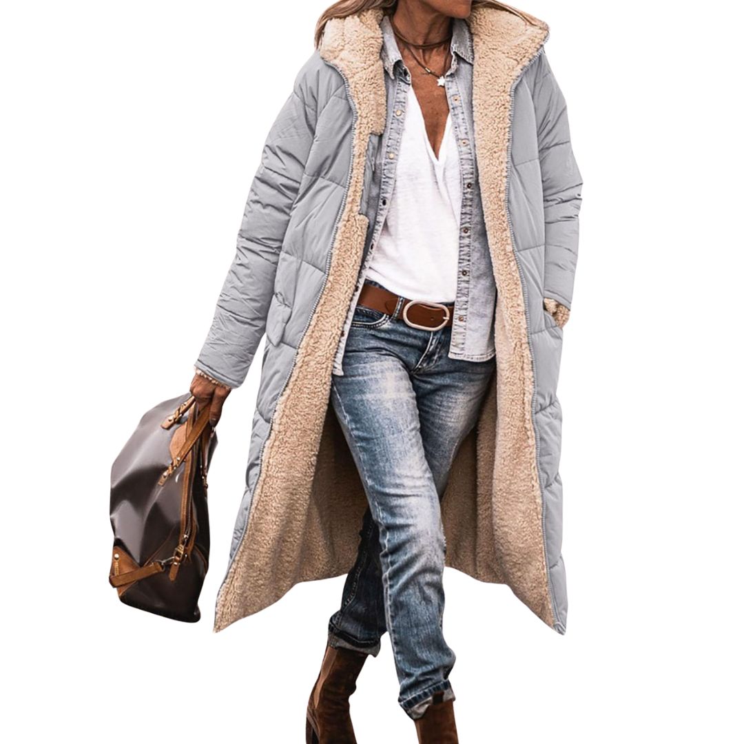 Fairford | Giacca Puffer Rivestita in Lana Reversibile