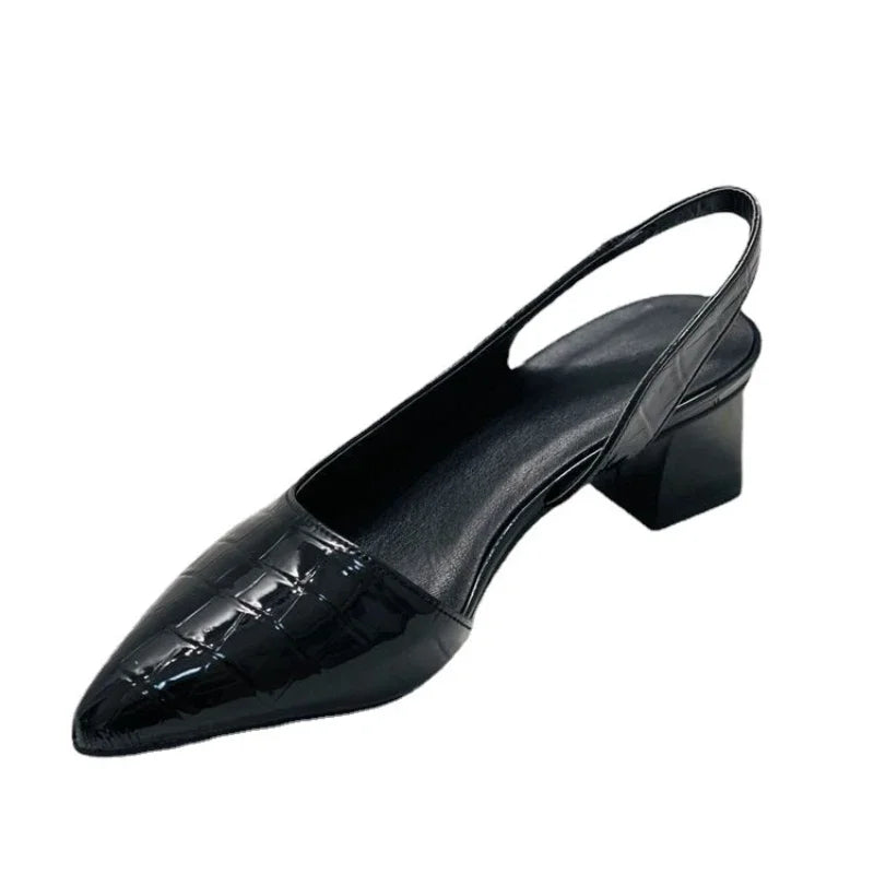 Heidi | Pump ortopedici in pelle sintetica premium