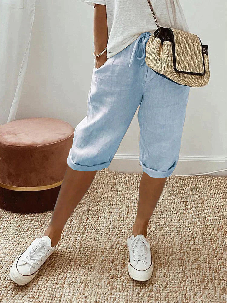 EMMA™ - Baumwoll-Leinen Hosen für Damen