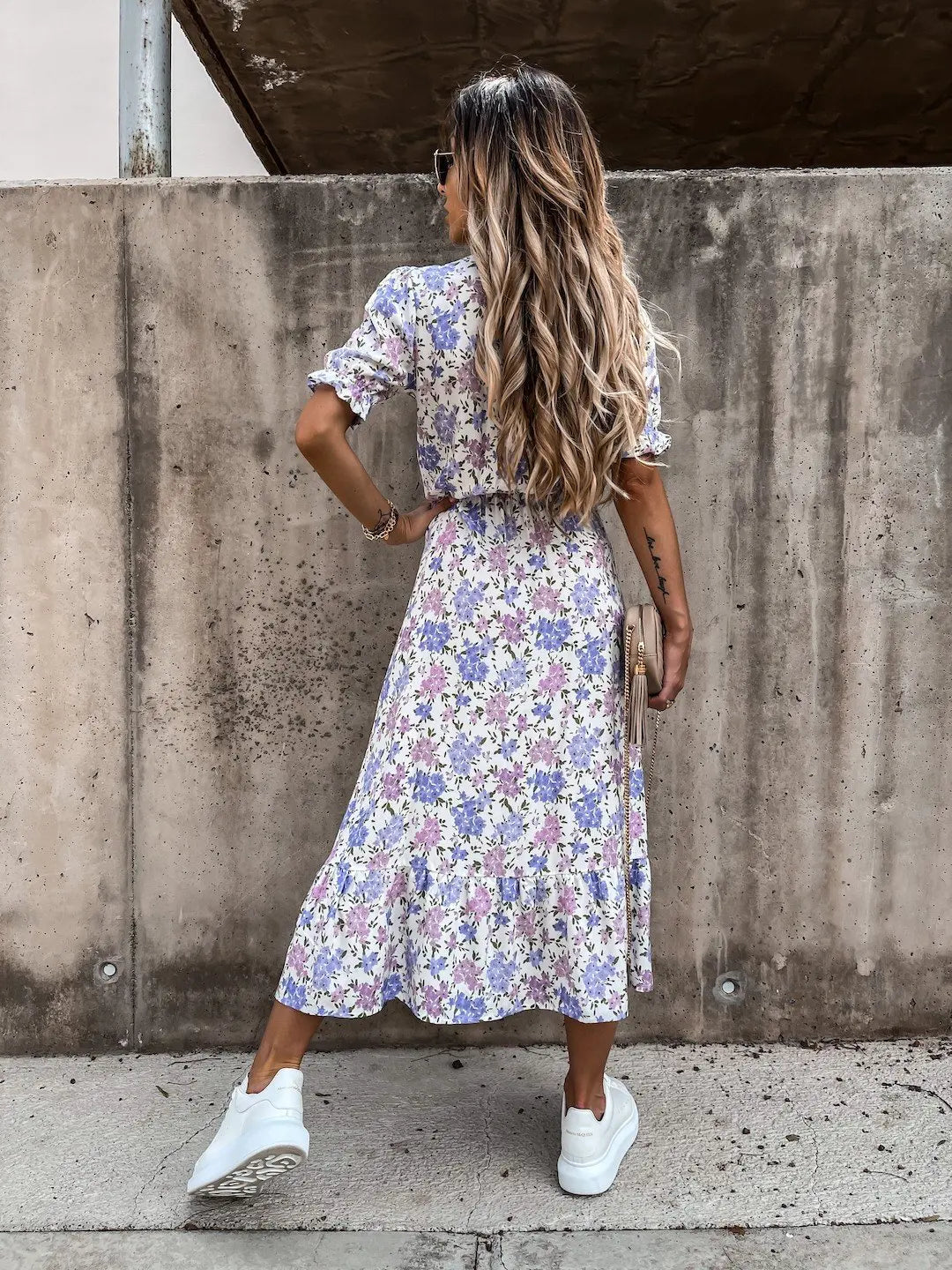 Naila™ | Elegantes Blumenkleid