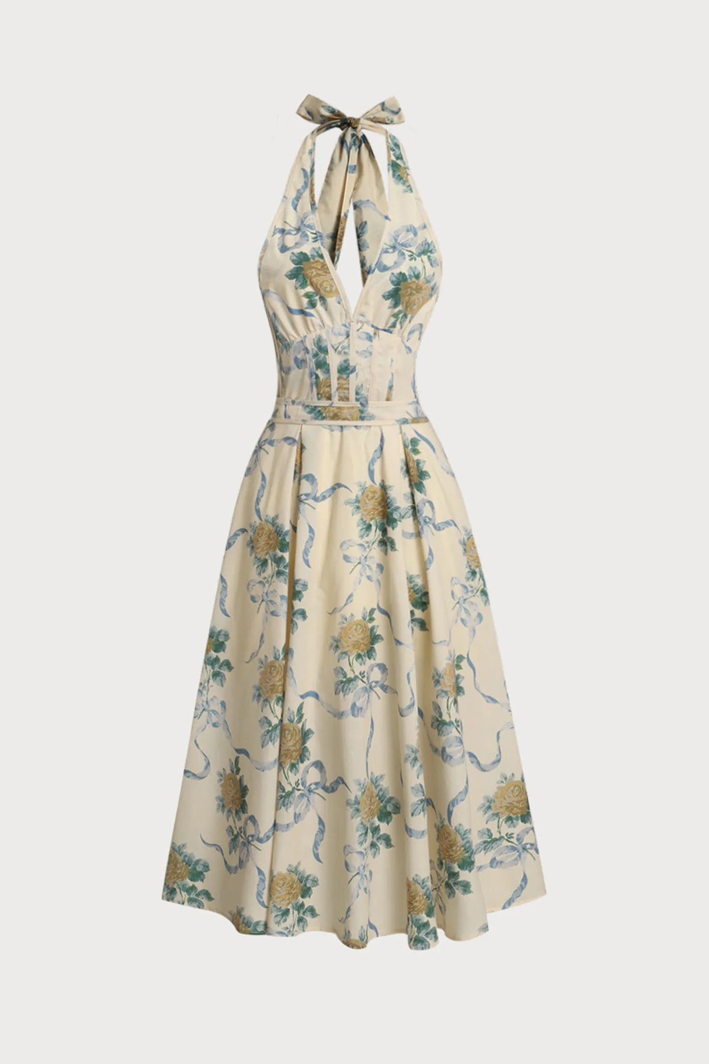 ALMA – Floral Midi Dress