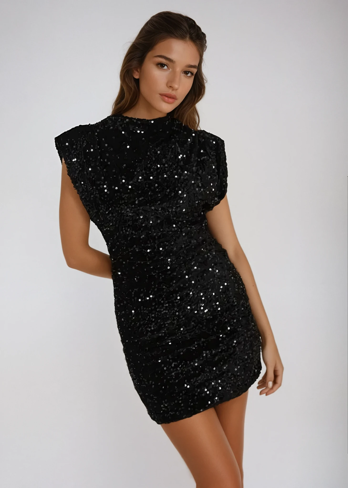 Abito glamour con paillettes di Livia
