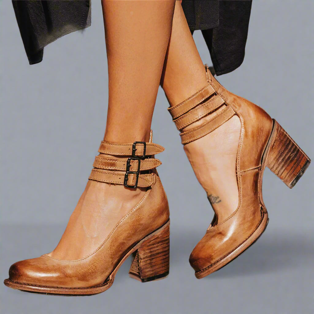 Alwine | Pump Vintage per un Comfort Elegante