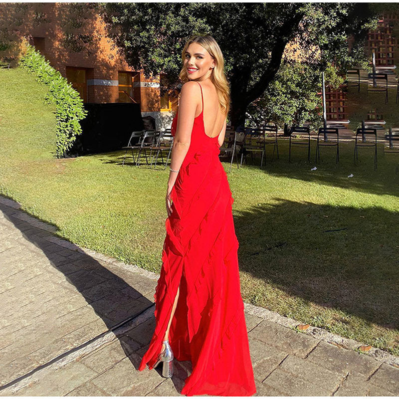 ROSARIA | ELEGANTES KLEID MIT RÜSCHEN