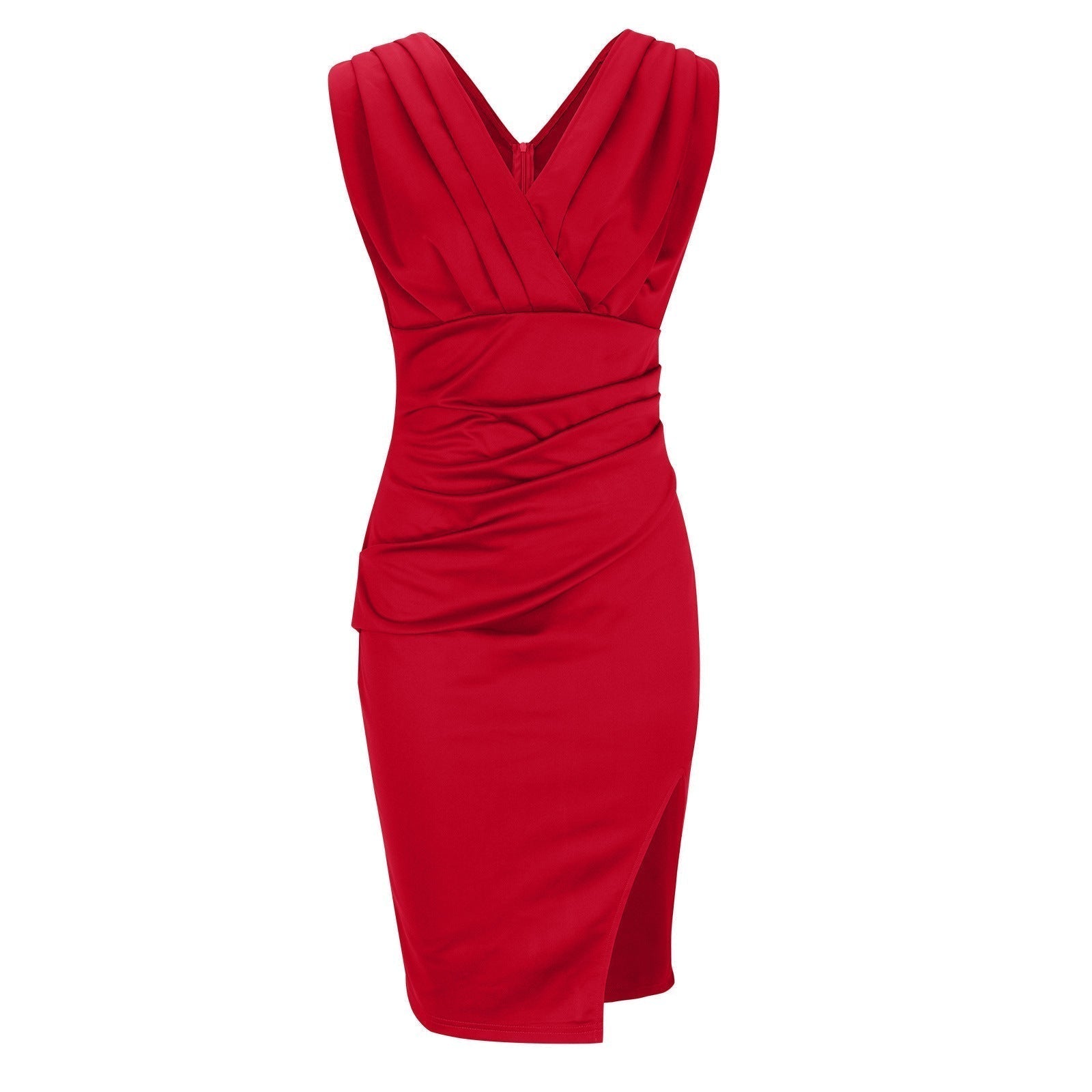 DELILAH | KLEID MIT V-AUSSCHNITT