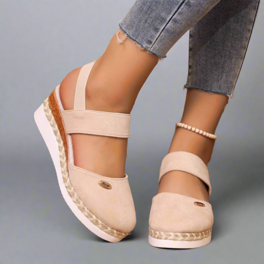 Gerneliese | Eleganti Sandali Ortopedici con Plateau