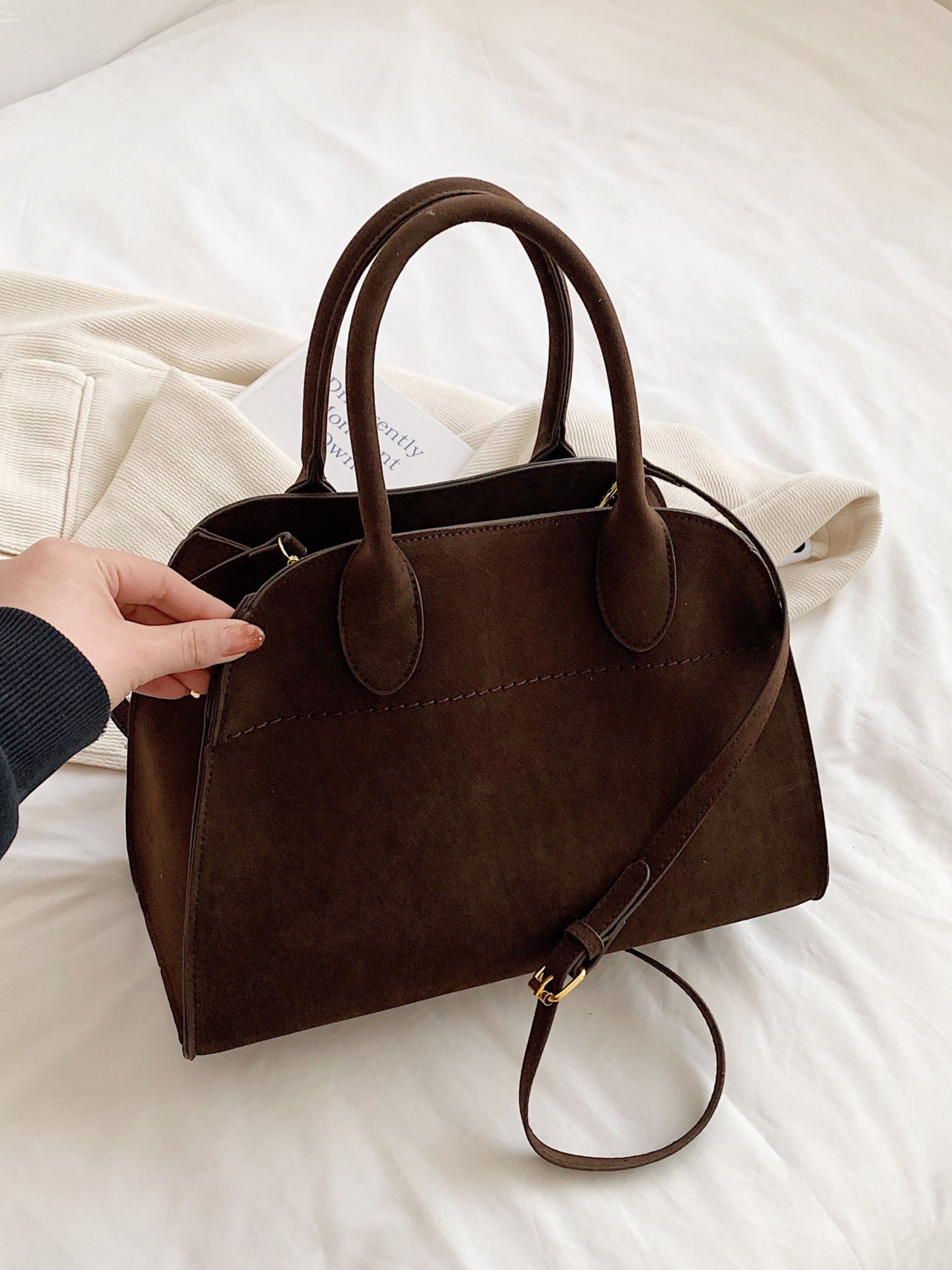 Beatrix Wildledertasche