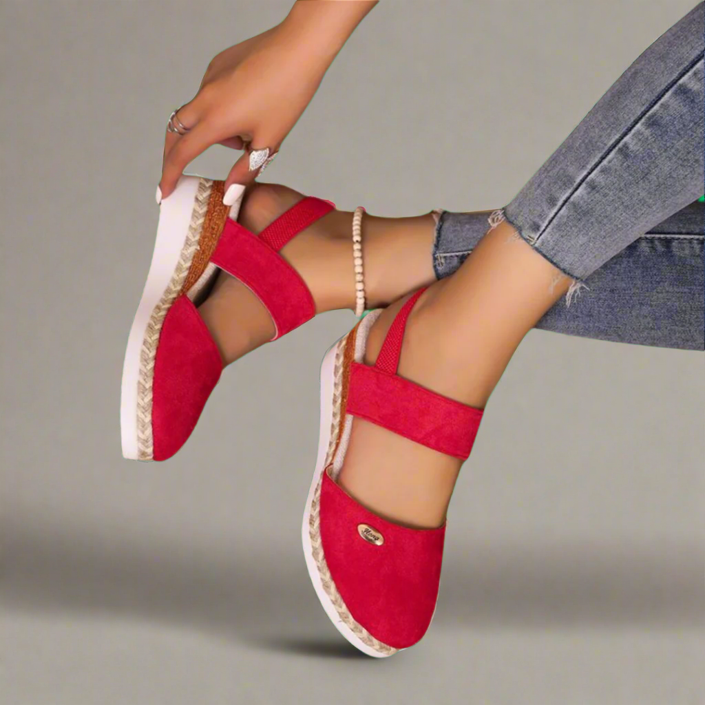 Gerneliese | Eleganti Sandali Ortopedici con Plateau
