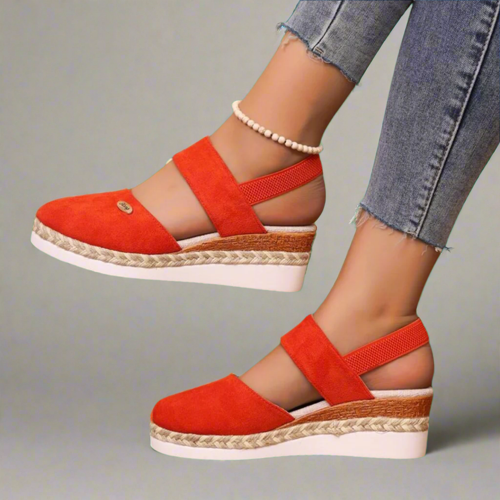 Gerneliese | Eleganti Sandali Ortopedici con Plateau