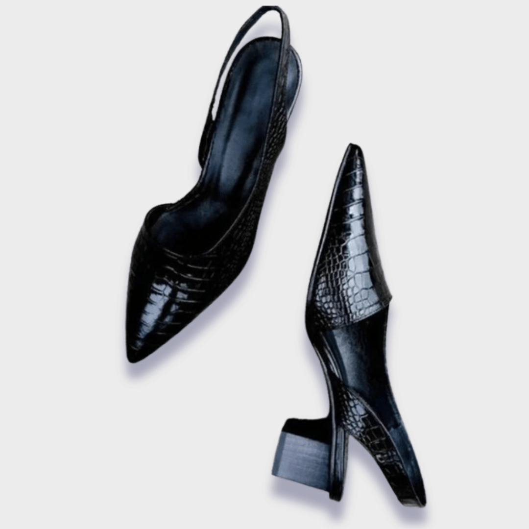 Heidi | Pump ortopedici in pelle sintetica premium