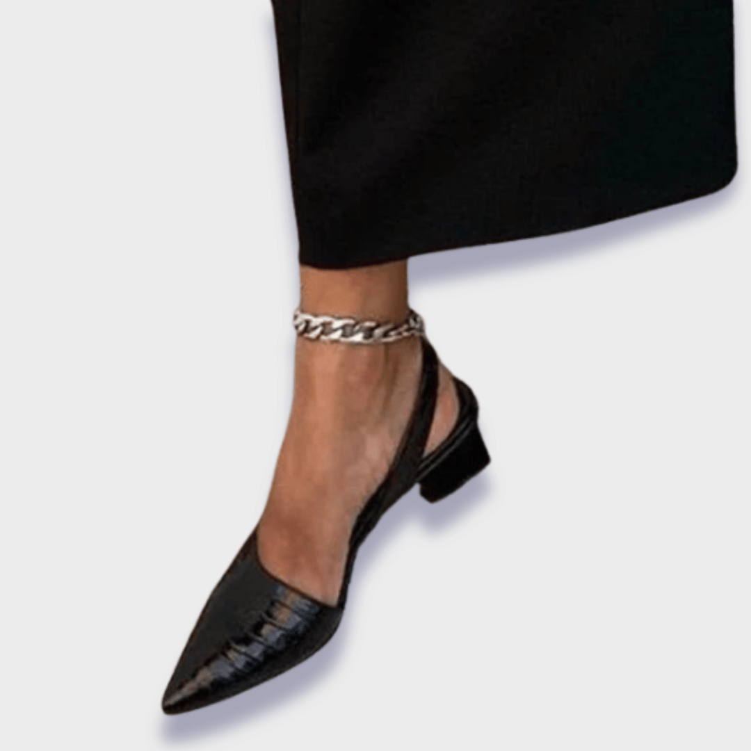 Heidi | Pump ortopedici in pelle sintetica premium