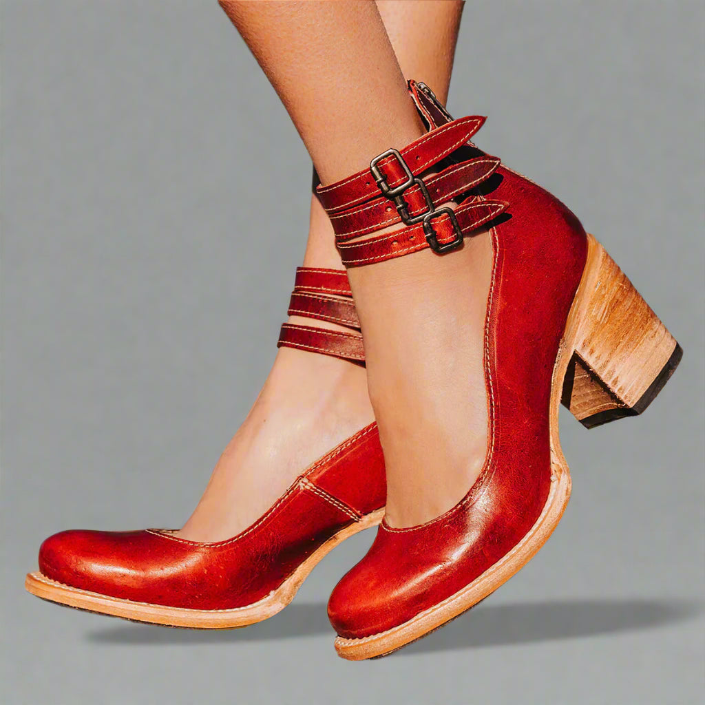 Alwine | Pump Vintage per un Comfort Elegante