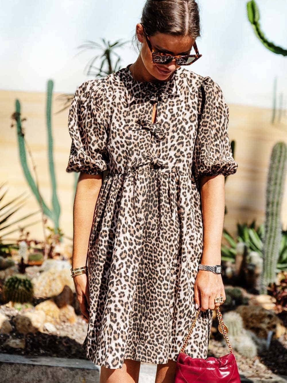 Leoparden | Druckkleid