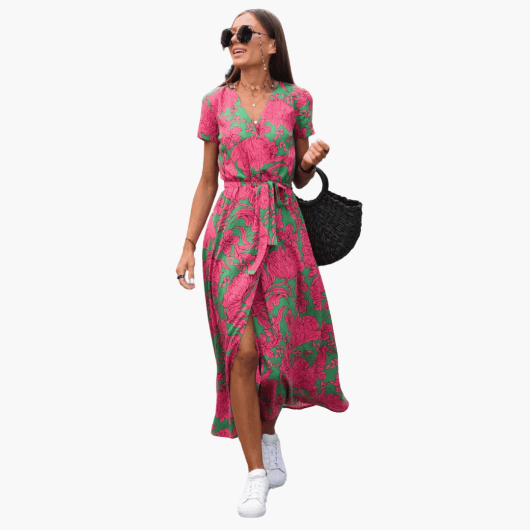 Pauline | Elegant Wrap Kjole