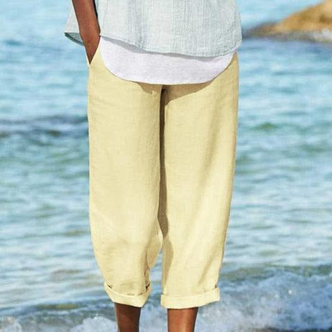 Clydel™ - Lette Cropped Bukser