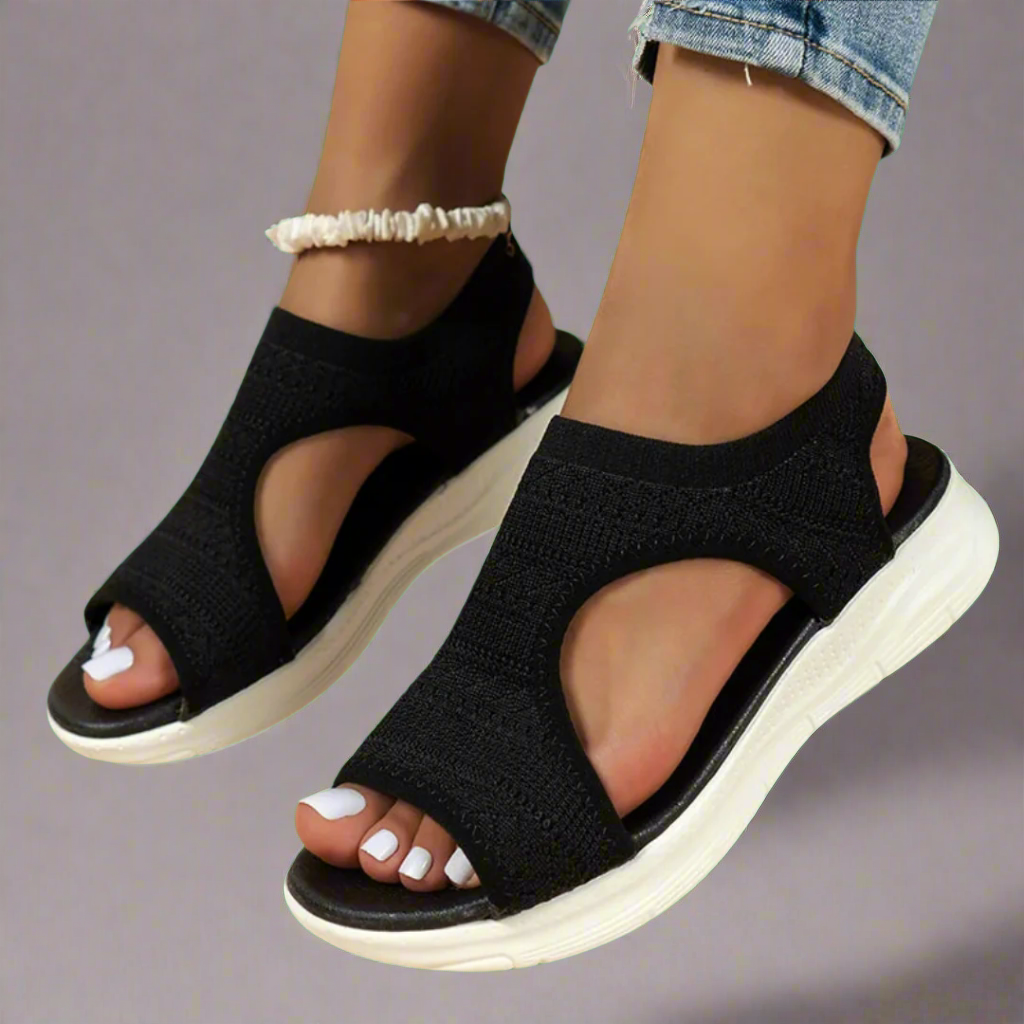 Amelie | Sandali wedge fatti a mano in materiale premium