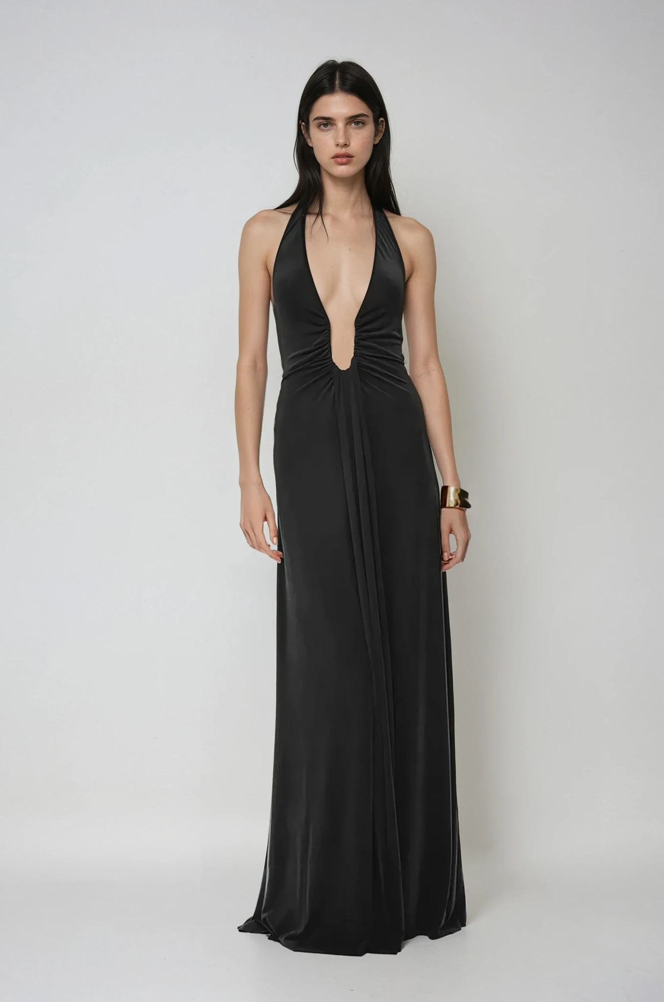 ALTHEA – Cupro Maxi Dress