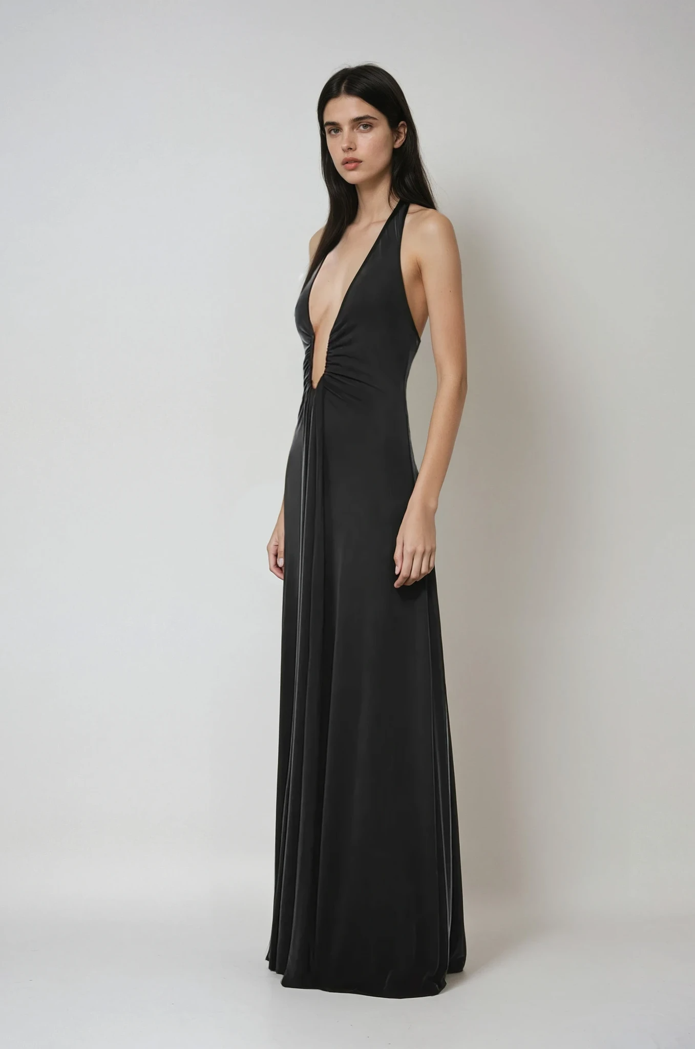 ALTHEA – Cupro Maxi Dress