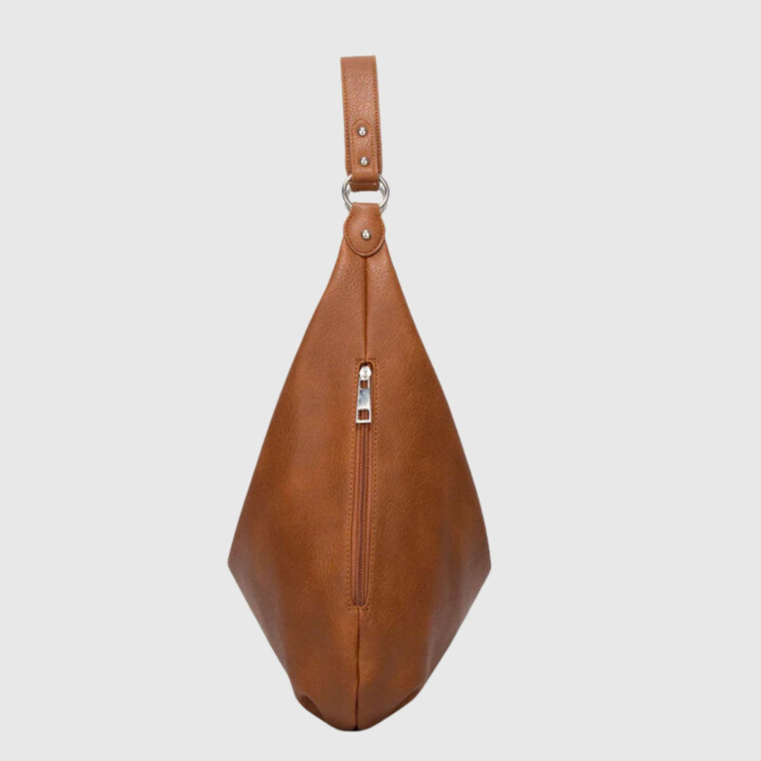 AMALFI CHARM MARRONE - LEATHER BAG