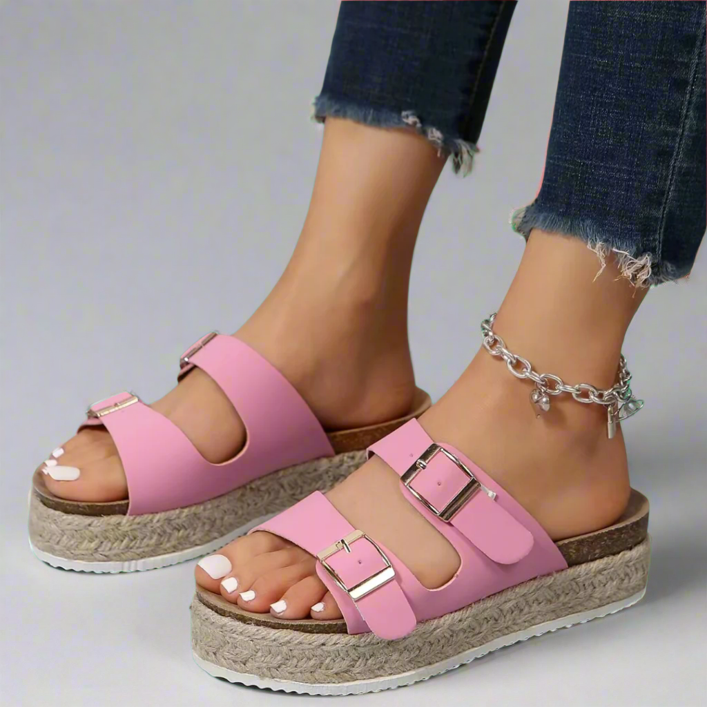 Elfriede | Sandali in pelle premium lucida