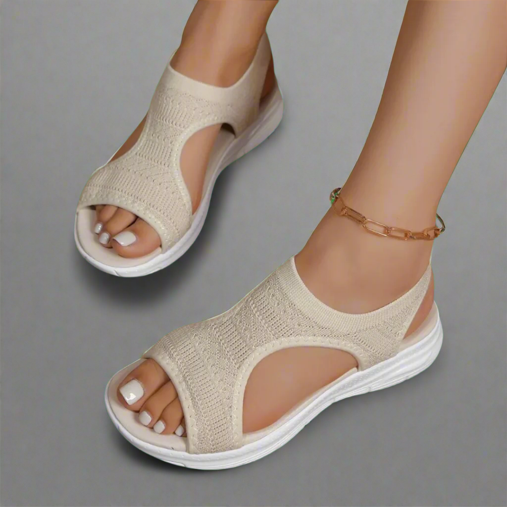 Amelie | Sandali wedge fatti a mano in materiale premium