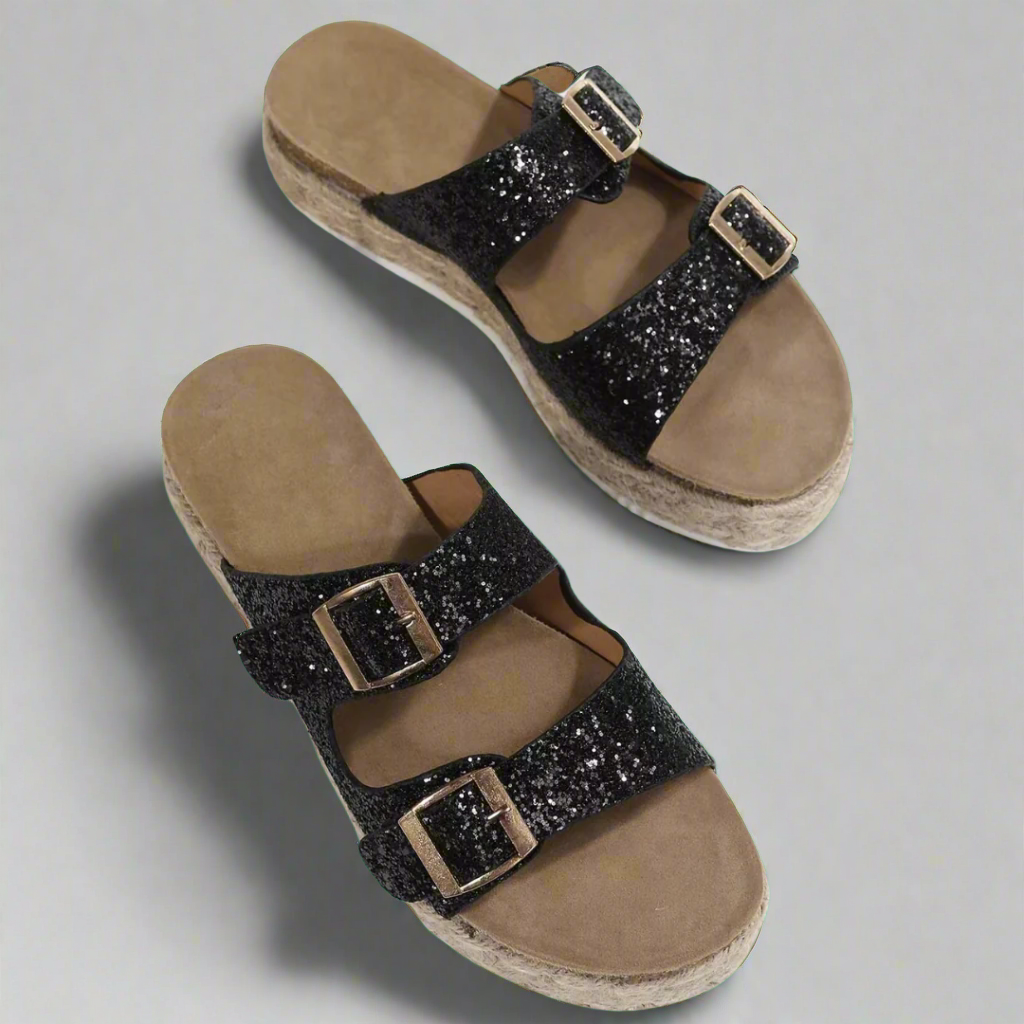 Elfriede | Sandali in pelle premium lucida