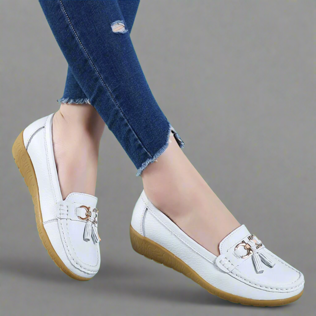 Ulfrida | Mocassini in pelle ortopedici comfort e stile