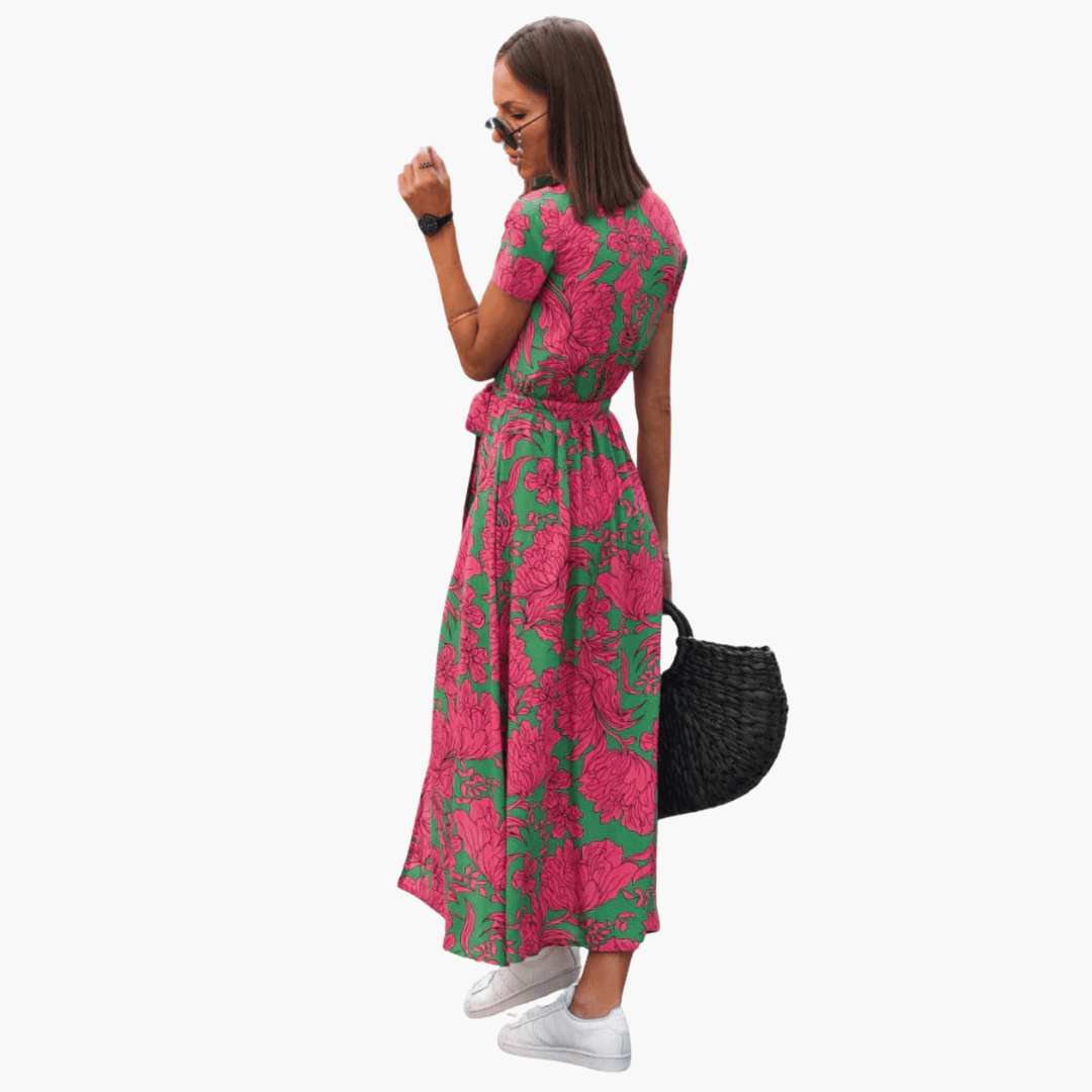 Pauline | Elegant Wrap Kjole