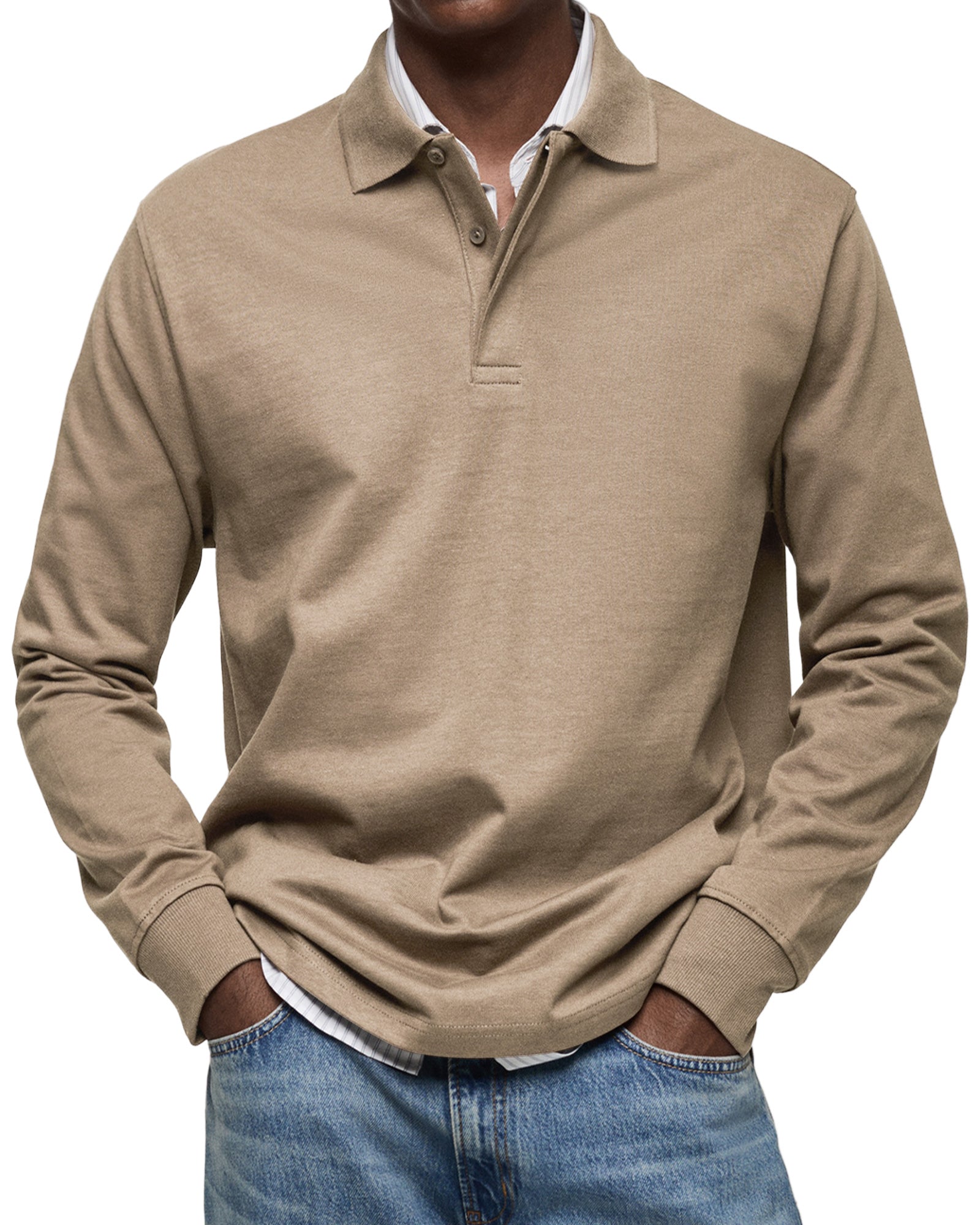 Alexandre™ | Langærmet Casual Polo