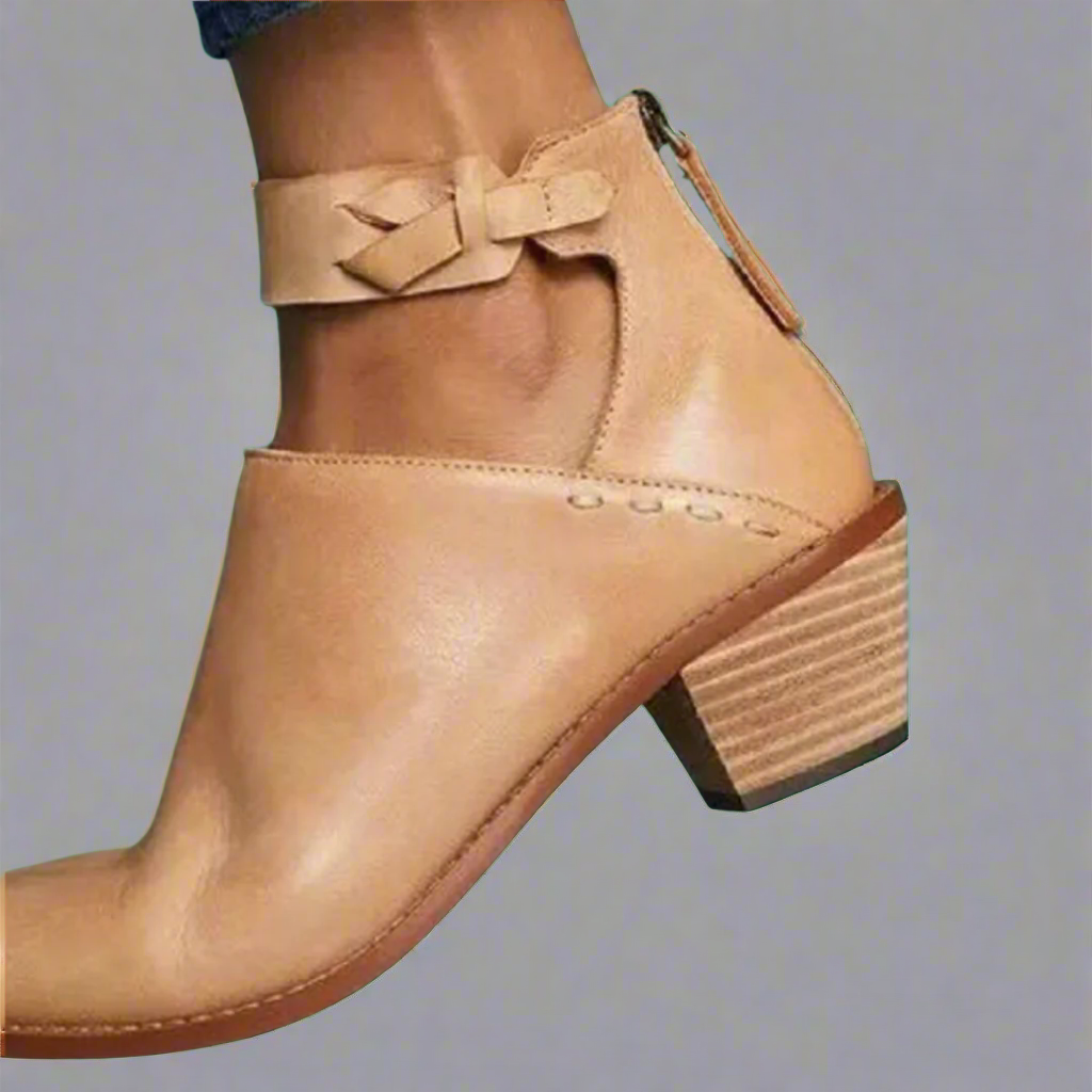 Renata | Mid-Toe Singles con tacco a blocco – Comfort e Stile
