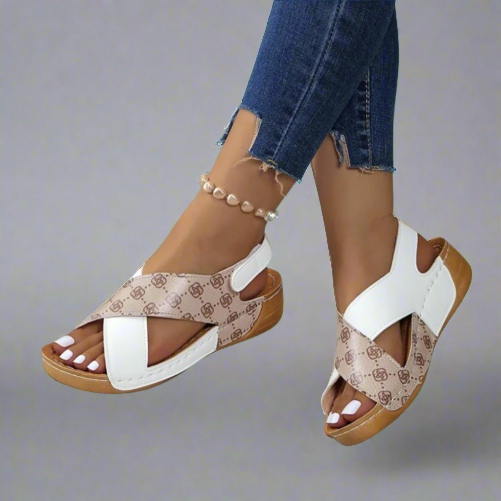 Sonnhild | Sandali Premium fatti a mano in Blu Marino