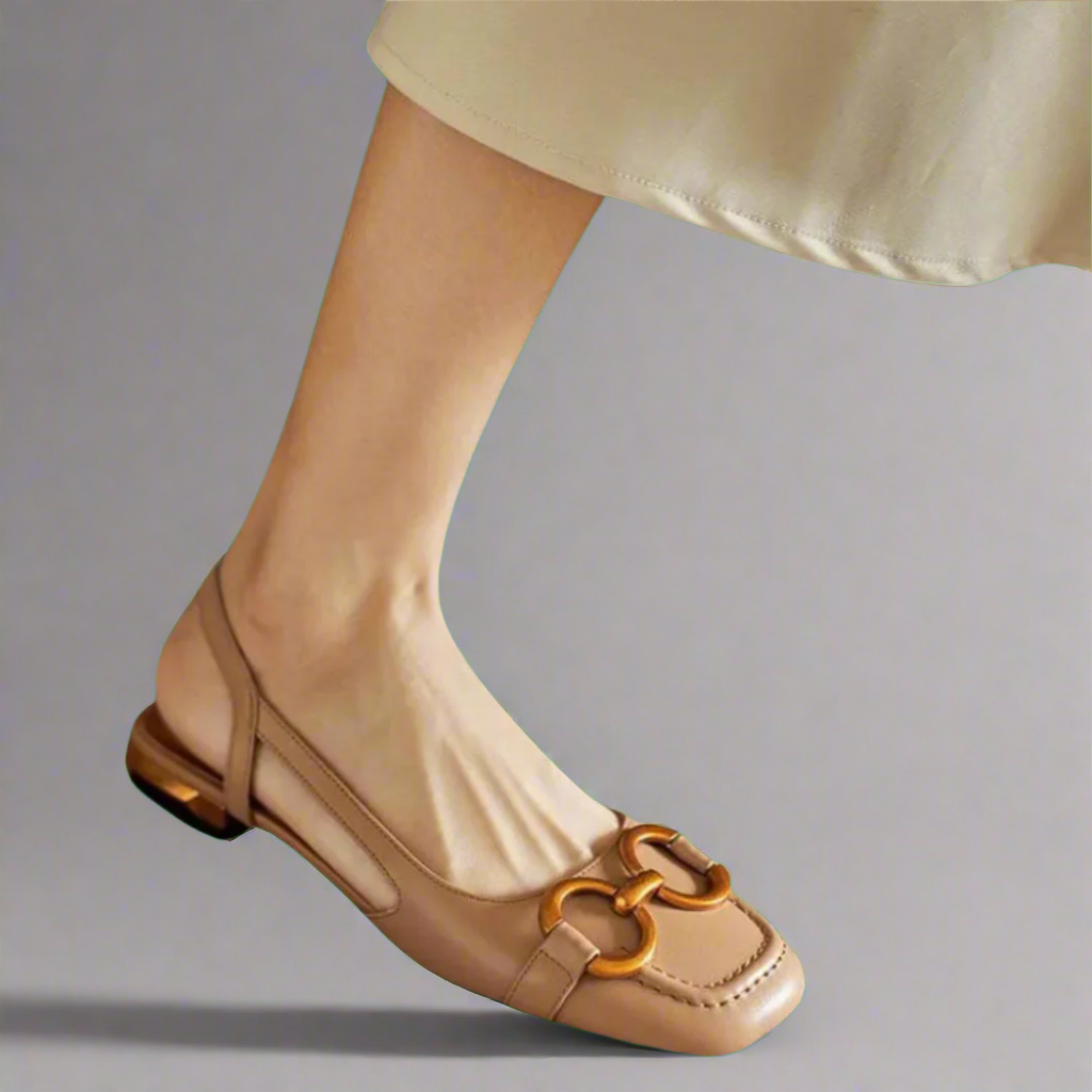 Adelrun | Eleganti Sandali Ortopedici con Tacco a Blocco
