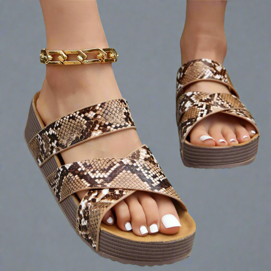 Flore | Sandali ortopedici con effetto comfort