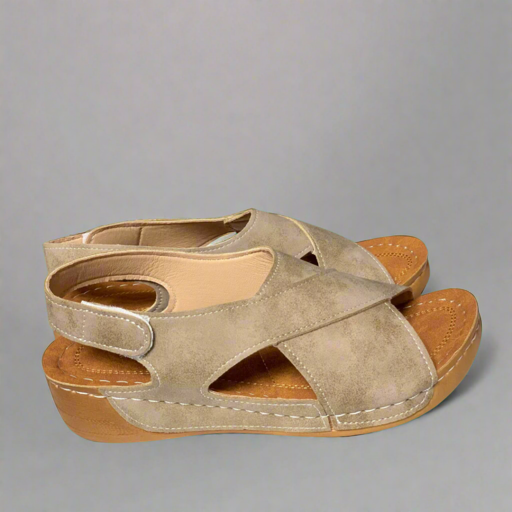 Sonnhild | Sandali Premium fatti a mano in Blu Marino